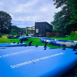 Paddleboards at Dilham