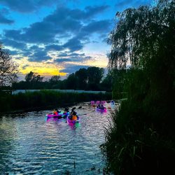 Sunset LED Kayaks